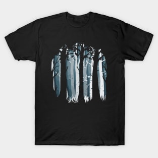 Birch Tree Forest 7 T-Shirt